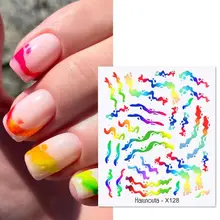 

Bright Paper Valentine DIY Design Decals Manicure Sticker for Women