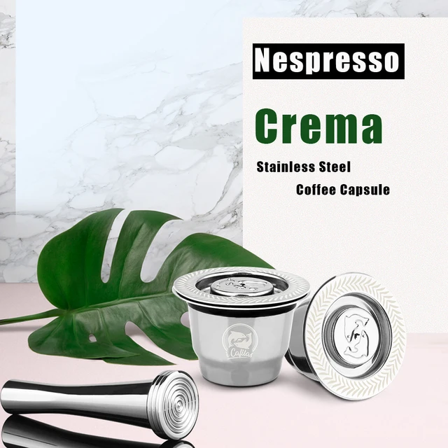 Capsule rechargeable de Nespresso, en acier inoxydable 2019