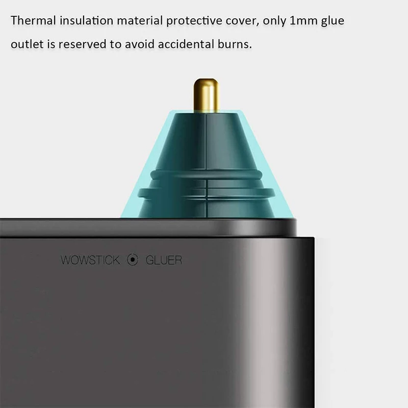 Wowstick 무선 전기 핫멜트 접착제 펜 2000mAh Type-C 충전식 접착제 펜 스틱 DIY Art Craft 빠른 수리 씰링