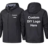 Spring Autumn Custom Logo Design Men Jacket DIY Print Zipper Coat Windproof Waterproof Jacket Unisex Outdoor Jackets ► Photo 1/6