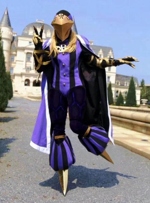 Подгоняйте Fate/Apocrypha Caster of Black avicheron Косплей Костюм Armor