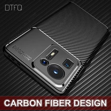 

For Xiaomi Mix 4 Case Luxury Carbon Fiber Design Back Cover Shockproof Case for Xiaomi Mi Mix 4 Silicone Case for Xiaomi Mix 4