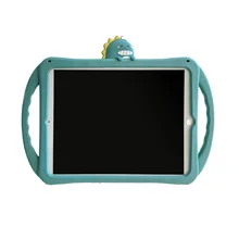 Easterm – housse de protection pour tablette, en Silicone dinosaure 3D, pour iPad Pro 11 10.2 9.7 10.5 pouces 