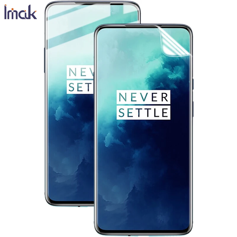 Imak Hydrogel III для Oneplus 7T Pro One Plus 7T Pro, 2 шт., защита для заднего экрана, передняя, задняя, полное покрытие, мягкая защитная пленка