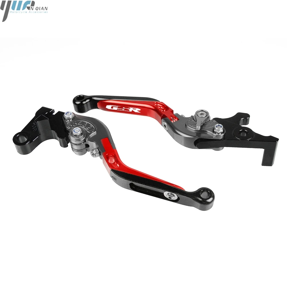 Для SUZUKI GSR600 GSR 600 2006-2011 GSR750 2011- регулируемые, для гонок мотоцикла тормозные рычаги сцепления аксессуары для мотоциклов