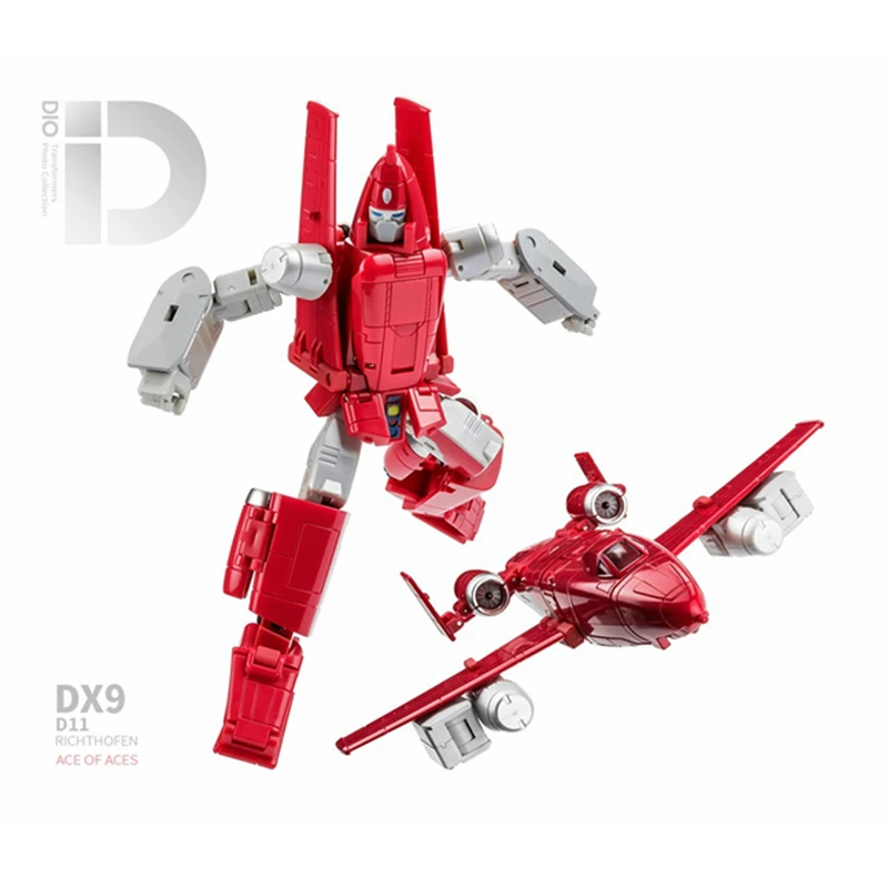 

G1 Transformation Powerglide Glider KO DX9 Masterpiece Richthofen Glider Mode Action Figure Robot Toys