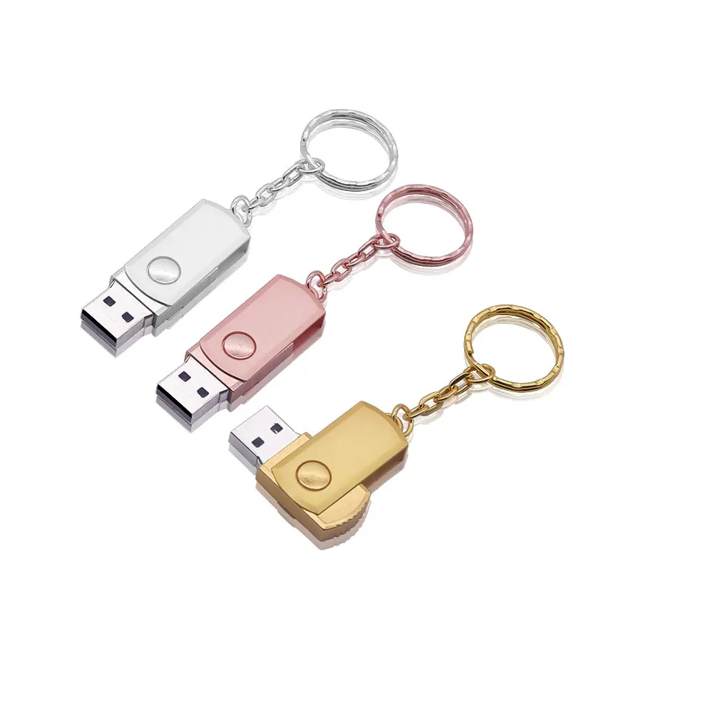 Креативный высокоскоростной металлический флеш-накопитель Usb 2 0 128 ГБ 32 16 64 флешка