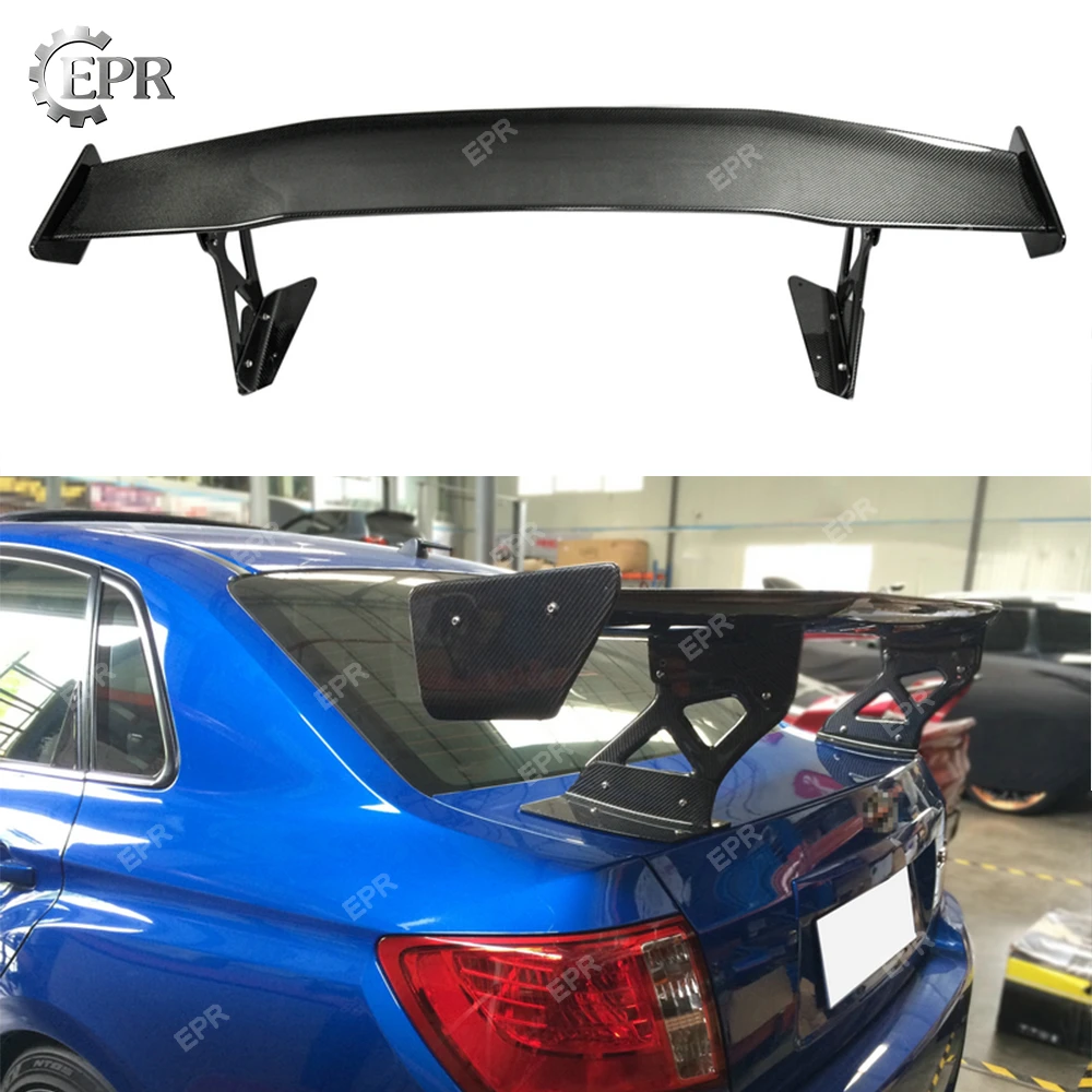 For Subaru Gvb Only Vrs Gt Wing For Street 1600mm 290mm Carbon Fiber Glass Fiber Rear Spoiler Body Kits Aliexpress