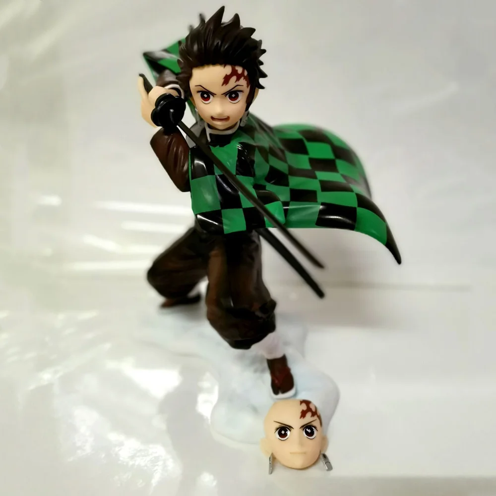 Kimetsu no Yaiba экшн-фигурка Kamado Tanjirou Nezuko Zenitsu Demon Slayer Figma Горячие ПВХ игрушки Аниме Фигурка сменная модель куклы