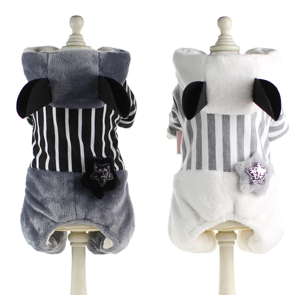 

Pet Winter Clothes for Small Medium Dogs Puppy Hoodies Coat Spring Sweatshirt Dog Outfits Fashion Pet Warm Hoodies Clothes