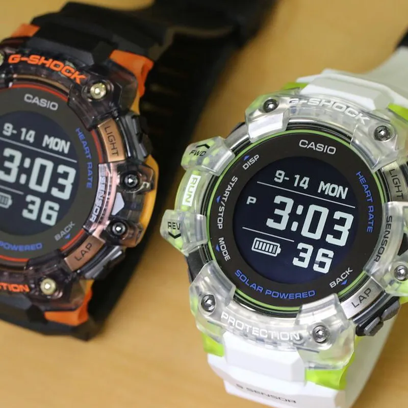 Casio horloge mannelijk G shock topmerk luxe vijf keer sensor horloge GPS  sport Bluetooth hartslagmeter stappenteller militair horloge zonne energie  USB dubbele oplaadmethode digitaal horloge relogio masculino GBD  H100|Quartz Watches| - AliExpress