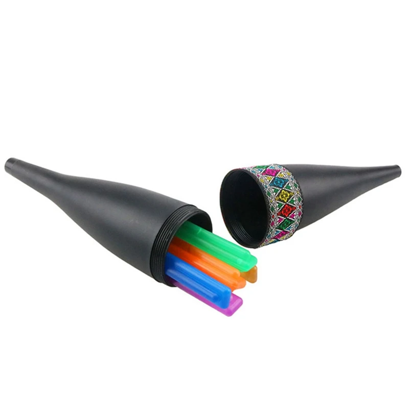 

6PCS Hookah Ice Capsules Freezing Cooling For Shisha Hookah Smoking Accessories Random Color 11cm Length