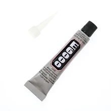 9 мл E6000 Клей прозрачный желтый суперсильный клей Фабричный горный хрусталь продукт Хрустальное стекло Ремесло мобильный офис канцелярский клей