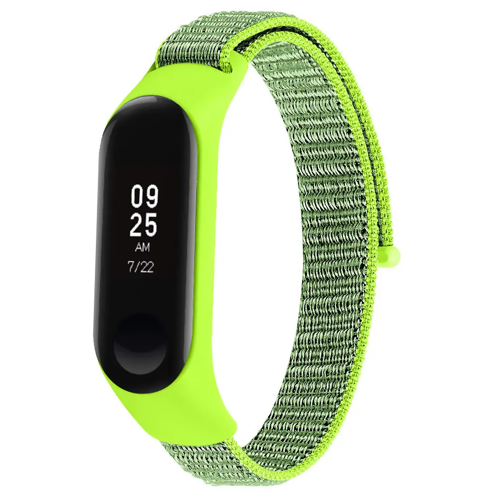 Спортивный нейлоновый ремешок для часов Xiao mi Band 4, чехол для часов для Xiaomi mi Band 3/4, браслет, нейлоновый ремешок, чехол