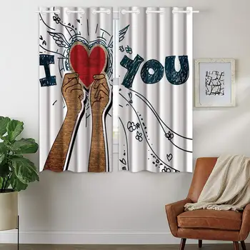 

Hommomh Blackout curtains two bedroom curtains I love your creative design