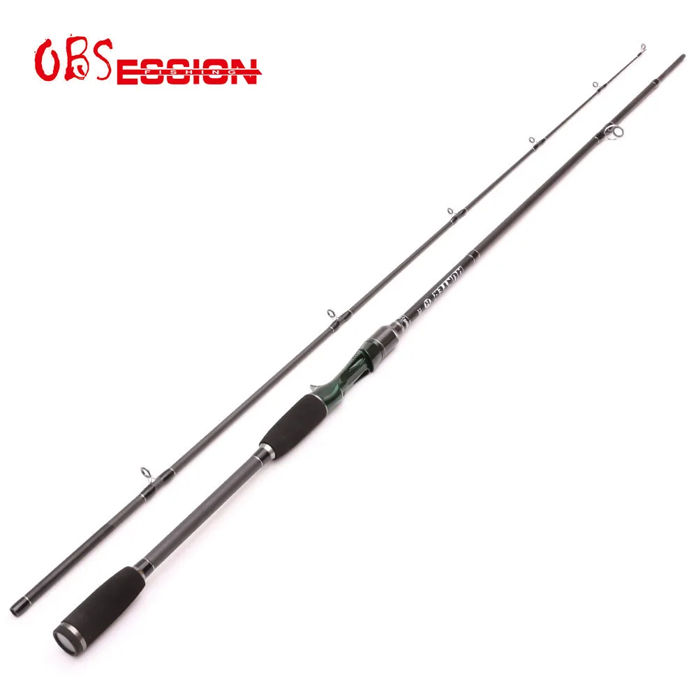 Obsession Snakehead Fishing Rod 2.28m Hard Spinning Casting Catfish Lure Tackle | Спорт и развлечения