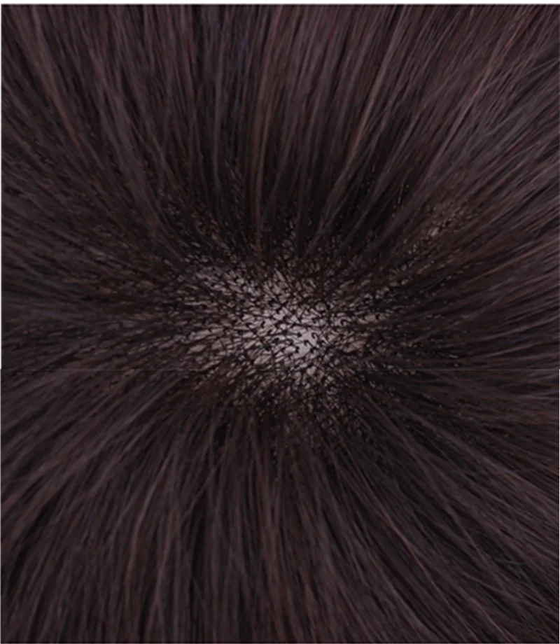 Brazilian Human Hair Bangs Black Brown 4 Colors Straight Neat Bangs Clip In Human Hair Extensions Remy Hair Topper Bangs Clips (2)