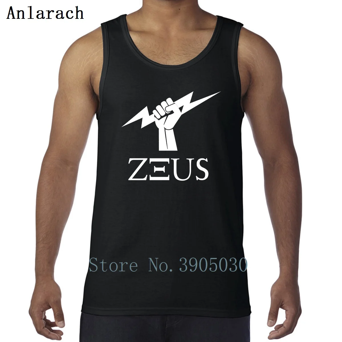 

Zeus Vest Unique Summer Fitted Personality Tank Tops For Men Latest Graphic Big Sizes Anlarach Streetwear