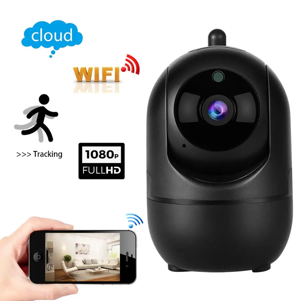 

WOWPIC 1080P HD Wireless IP Camera Cloud Wifi Camera Smart Auto Tracking Human Home Security Surveillance CCTV Network AI Camera