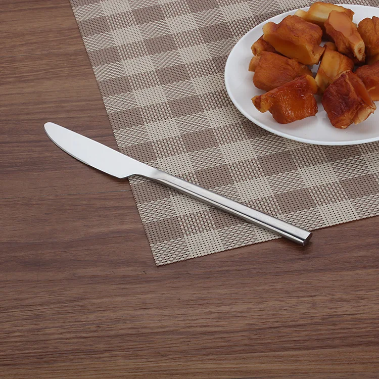 Thick Stainless Steel Steak Knife, Fork And Spoon Tableware Set Western Food Hotel Tableware Set Promotional Wholesale Manufactu