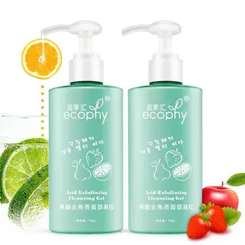 

Deep Exfoliator Gel Natural Face Exfoliating Lotion Scrub Removal Cream Whitening Peeling Brighten M9Y8