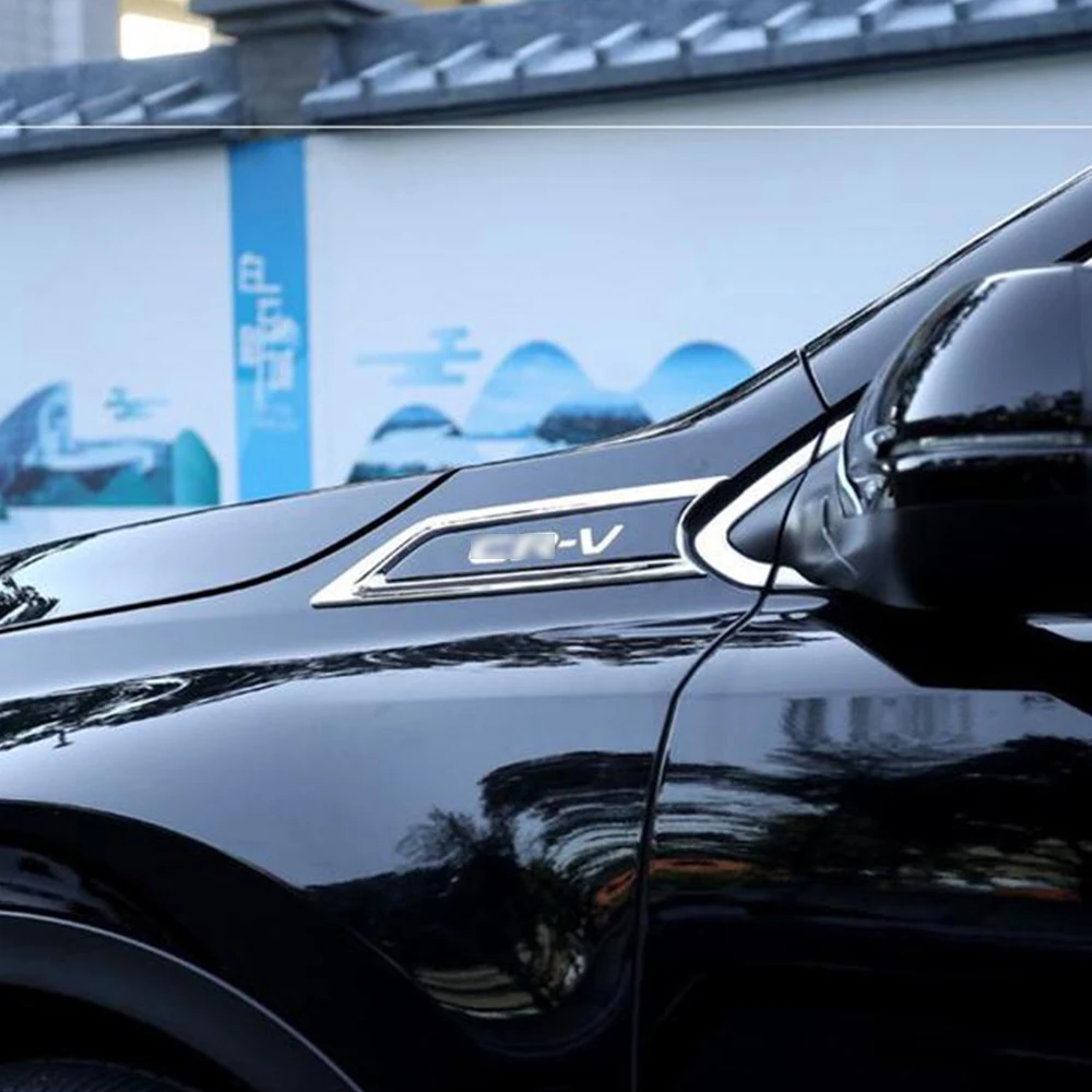 Автомобильная боковая накладка на голову CRV логотип наклейка для Honda CR-V CRV украшение для автоматического кузова Аксессуары для стайлинга автомобиля