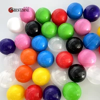 50Pcs 32MM Plastic PP Empty Vending Toy Capsule Colorful Surprise Ball Kids Container Eggshell Decoration For Vending Machine 2