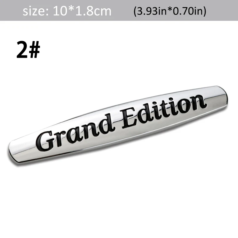 1 шт. 3D металлический grand edition avantgrde автомобильный боковой крыло задний багажник эмблема значок наклейки для Mercedes-Benz, Автомобильные украшения