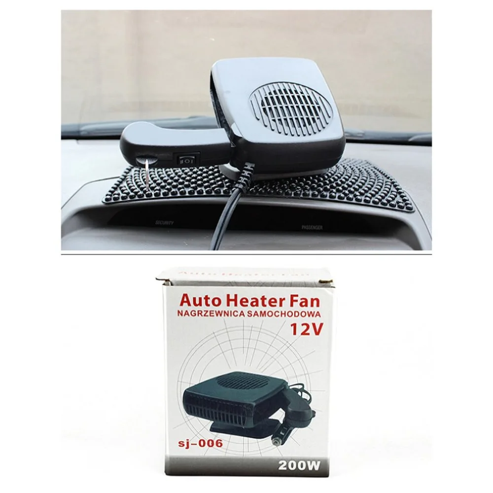 Автомобильный тепловентилятор Defroster Demister, зимний автоматический обогреватель, теплая сушилка для стекла, подогреватель окон, автомобильные аксессуары