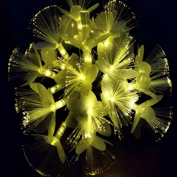 

Optic Fiber Flower string Lighting Room Decoration Colored Lights Decoration Flashing Lights
