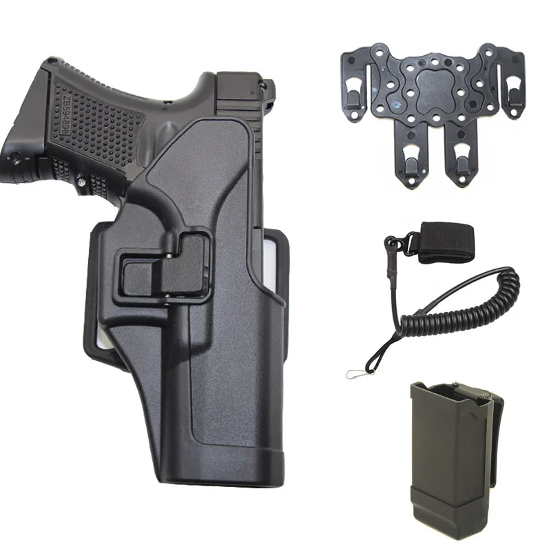 Тактическая кобура для пистолета Glock 17 19 страйкбол правая рука Пистолет Чехол