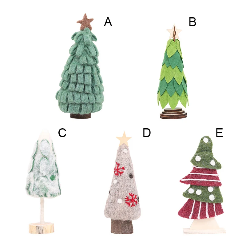 Мини Настольная Рождественская елка сосновая игла Рождественская елка ...