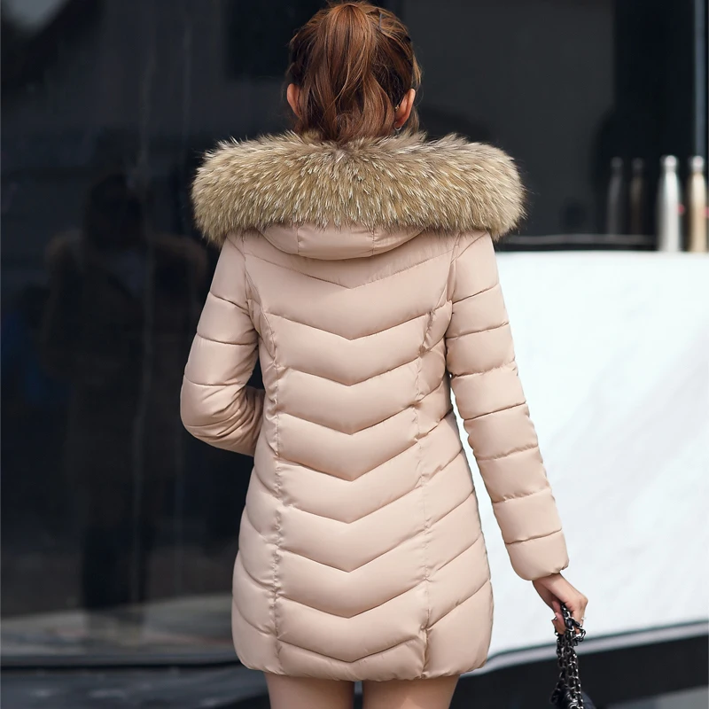 Горячая Распродажа, зимняя женская куртка, плюс размер, 3XL, 4XL, с капюшоном, с мехом, Женское пальто, Длинная тонкая парка