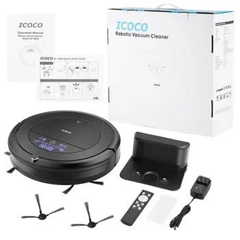 

ICOCO Intelligent Sweep Robot Machine Automatically Sweeping Scrubbing Mopping Floor Cleaning Robot Vacuum Mop Cleaner
