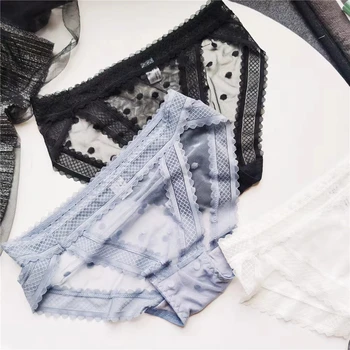 

2020 New Lace Women's Underwear Fashion Sexy Panties Seamless Panties Antibacterial Breathable Panties Sweet Thin Briefs Female