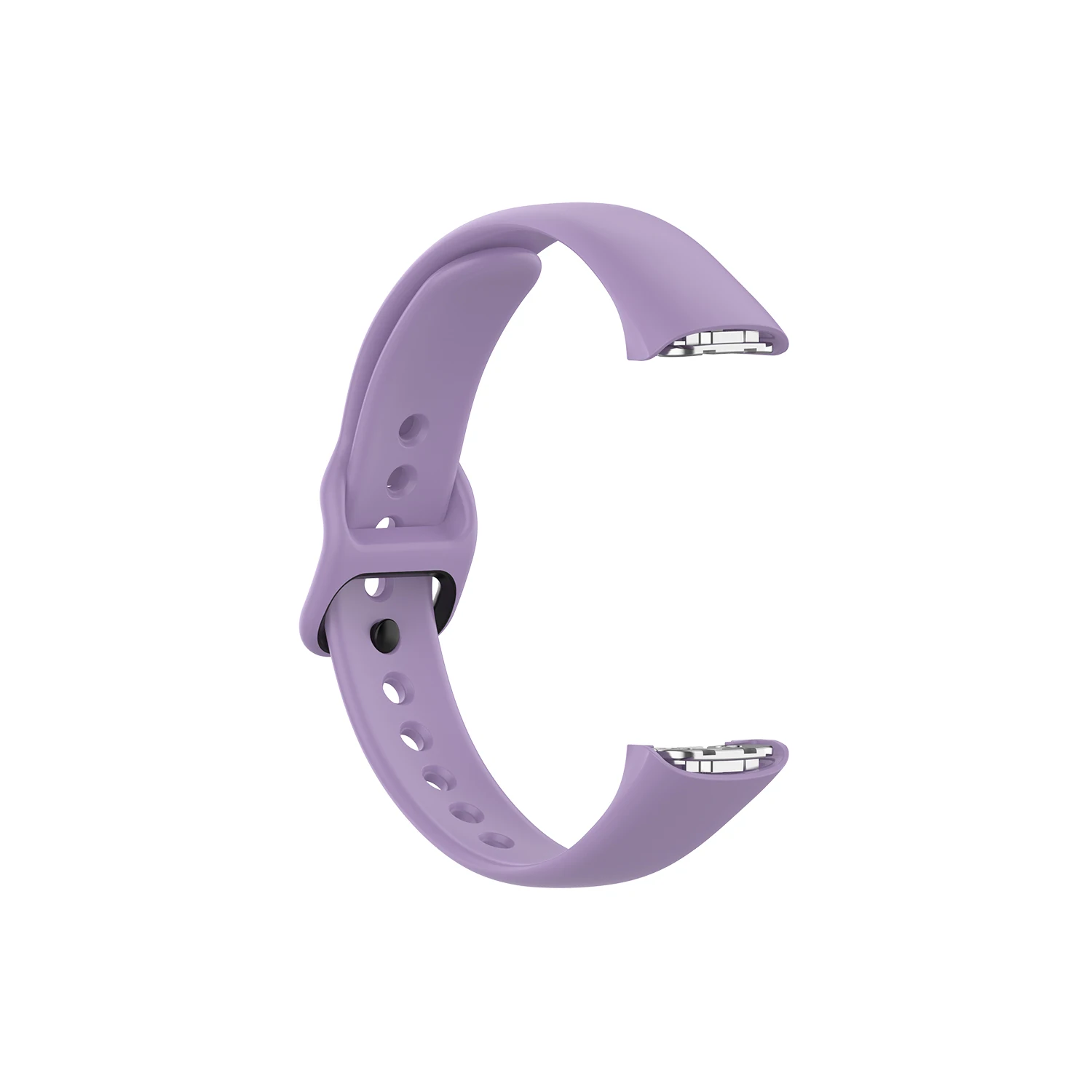Purple Slicone Браслет Петля для samsung Galaxy Fit SM-R370 многоцветный Силиконовый ремешок для ремешка часов - Цвет: Purple