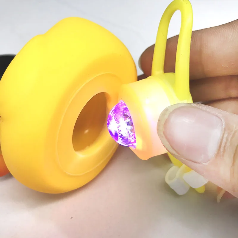 Light Straps Bike Duck Bicycle Bell Ducky Bicycle Airscrew Helmet Wind Motor Riding Lights Horn Bulk bicycle bell bicycle accessories bicycle horn bicycle flashlight