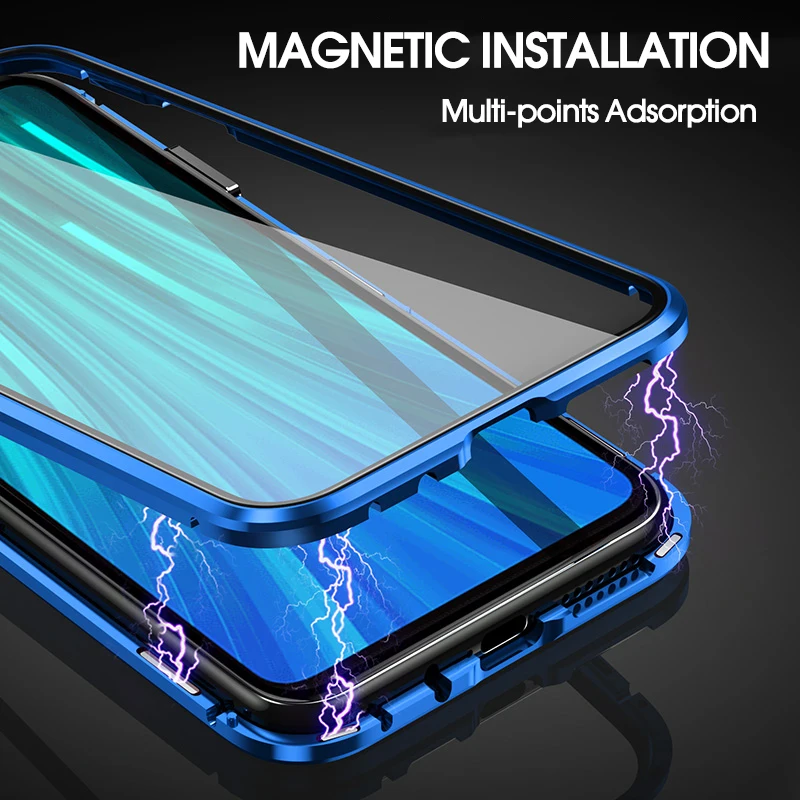 360 adsorpcja magnetyczna metalowa obudowa do Xiaomi Redmi Note 9 8 7 K20 Pro 8T 9A 8A Mi uwaga 10 Lite Poco X3NFC F1 F2 Pro szklana osłona 2 360 adsorpcja magnetyczna metalowa obudowa do Xiaomi Redmi Note 9 8 7 K20 Pro 8T 9A 8A Mi uwaga 10 Lite Poco X3NFC F1 F2 Pro szklana osłona 2