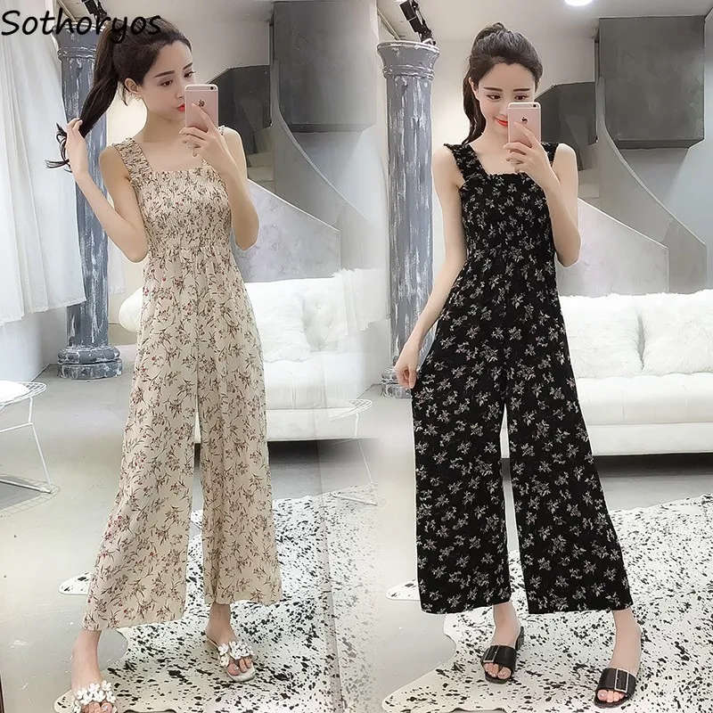 Jumpsuits Women Fashion Design Sashes Spring New Korean Style Leisure  Schoolgirls Solid All-match Empire Ankle-length Daily Ins - AliExpress