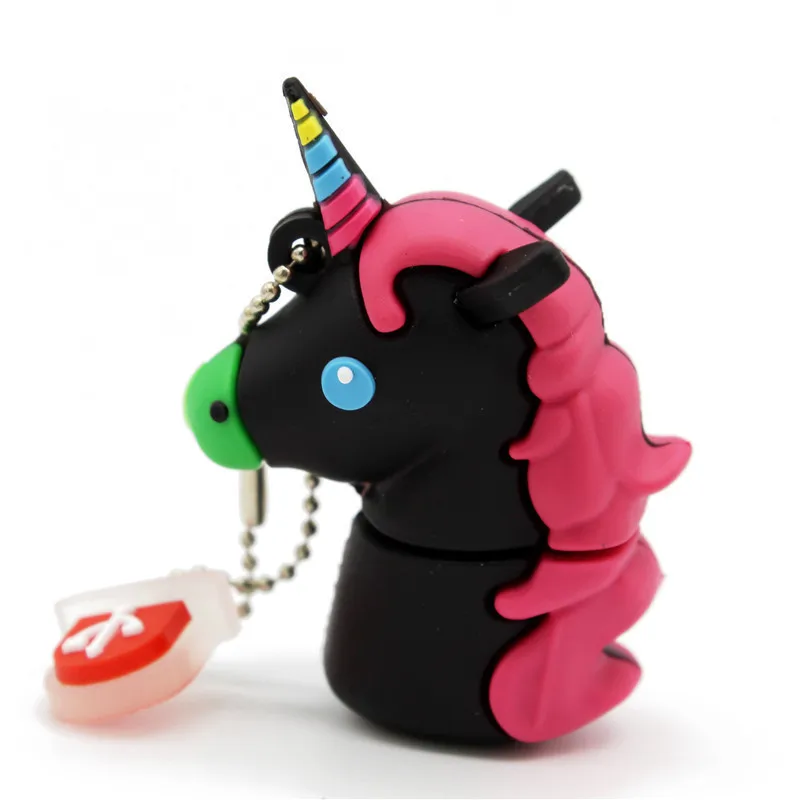 USB флеш накопитель TEXT ME в виде милых мультяшных животных единорог 6 стилей 4 ГБ 8 16 32
