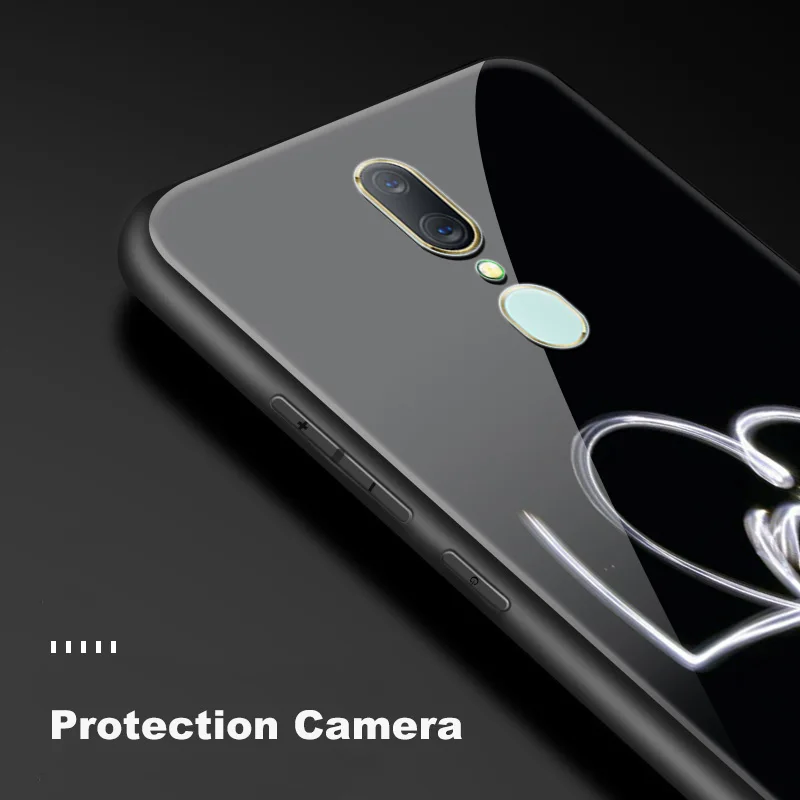 Для LETV LeEco Le 2 Pro закаленное стекло чехол для OPPO A39 A57 A7X A9 F1S F9 F11 найти R15X R17 Pro K1 Reno10x зум росписью темно Coque