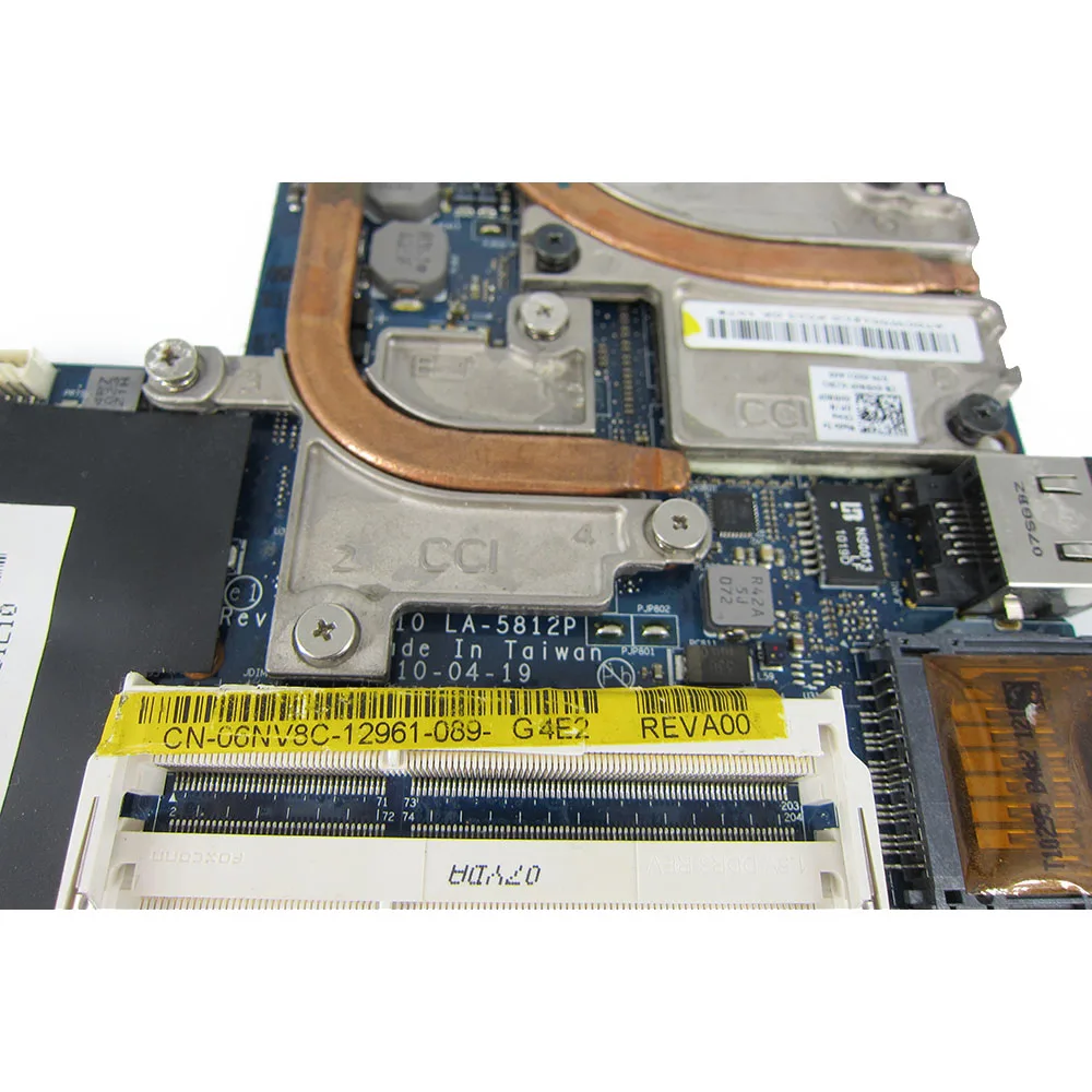 Материнская плата для ноутбука Alienware M11X R2 I7-640UM материнская плата для процессора CN-06NV8C