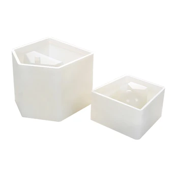 

DIY House Silicone Mould Cottage Night Light Bedside Light Plaster Mould Concrete Mould Crystal Epoxy Abrasives