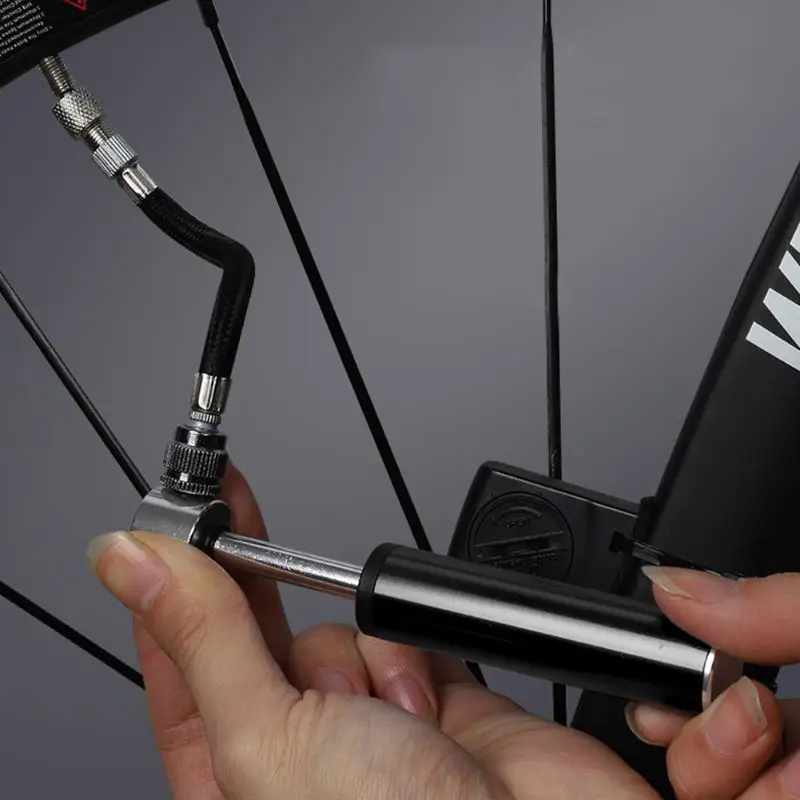Портативный мини MTB велосипеда высокое Давление воздушный насос алюминиевый