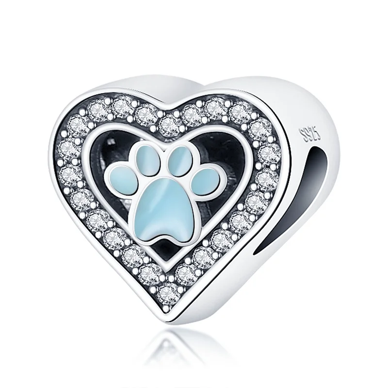 Genuine 925 sterling silver marine animal hanging bead pendant suitable for original Pandora bracelet ladies fashion jewelry