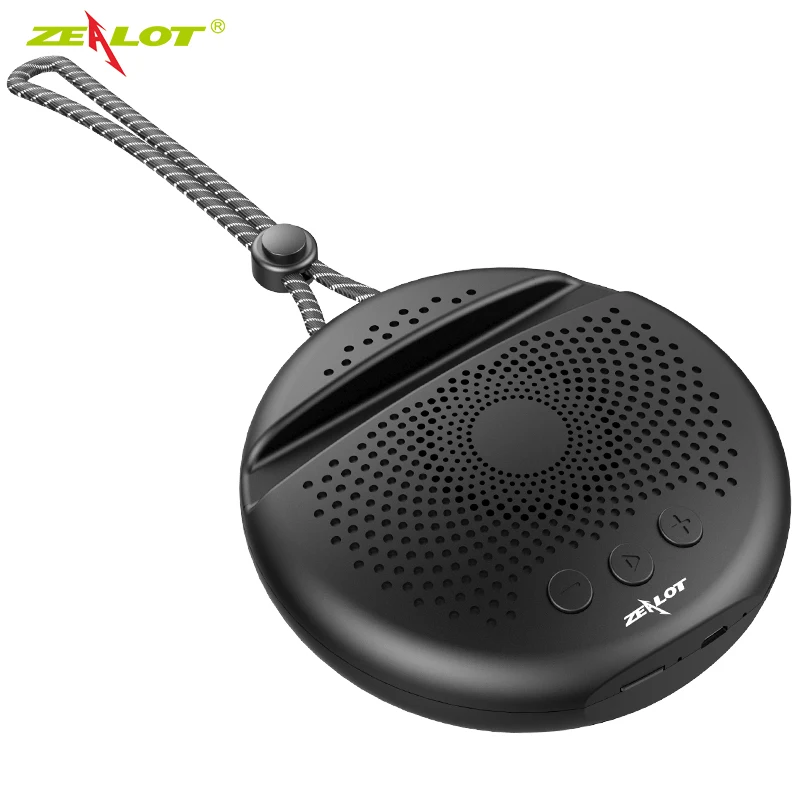 ZEALOT S24 мини открытый Bluetooth динамик беспроводной портативный милый ремешок