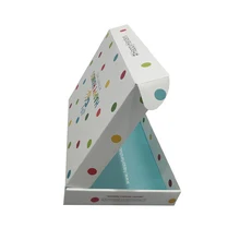 Высокое качество Профессиональный изготовленный на заказ логотип печать гофрированный картон упаковка цветная почтовая отправка коробка для детских игрушек