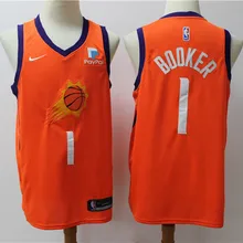 А+++ Феникс качество для мужчин и взрослых#1 DEWIN Booker 22 DeAndre Ayton Jersey