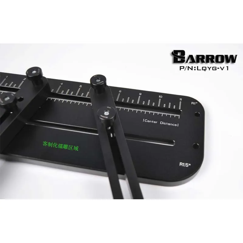 Ferramenta de Resfriamento Água do Dobrador Duro para a Construção do Sistema de Refrigeração Barrow Tubo Graus Azul Vermelho Verde Cinza Lqyg-v1 pc 180 - Imagem 6