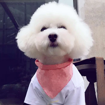 

Fashion Adjustable Dog Bandana Scarf Puppy Chihuahua Cloth Bandanas Bibs Letter Print Accesorios Para Perros Dropshipping